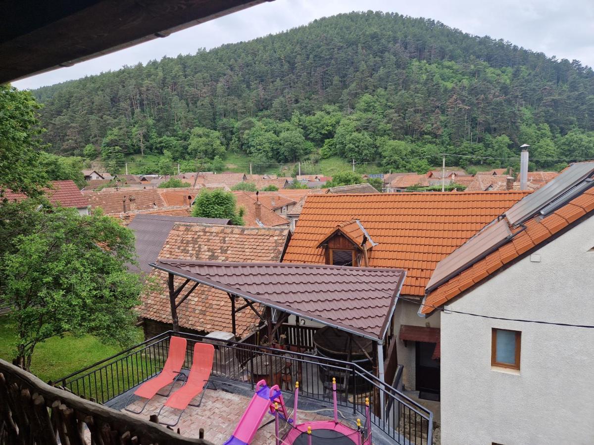 Pensiunea Carul Mare Rasinari Bagian luar foto